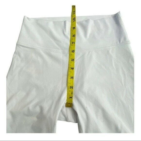 FABLETICS Cashel Foldover PureLuxe Legging Small White Sheer Legs - Picture 10 of 12